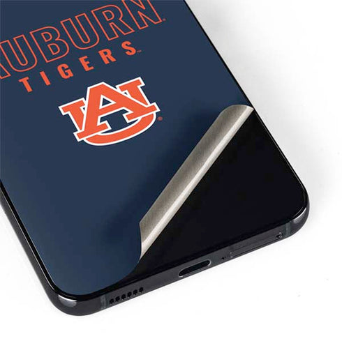 Auburn University Tigers Outline Galaxy S22 Plus Skin